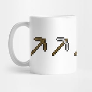 Pickaxe Pixel Mug